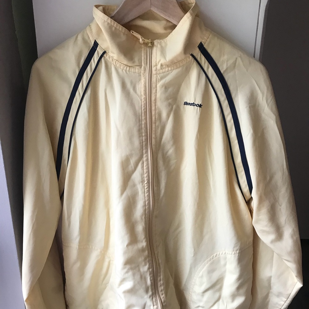 Yellow Reebok Windbreaker - Women’s Large